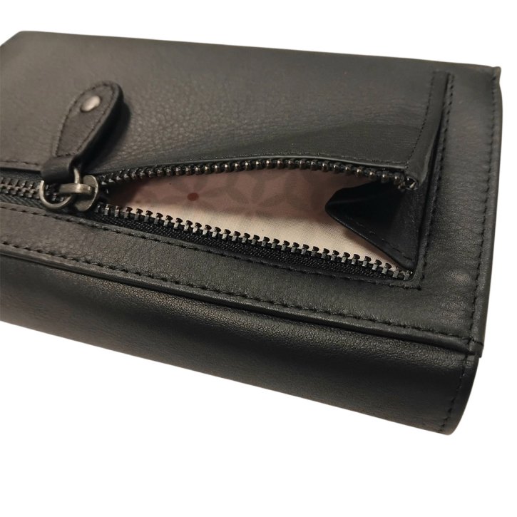 Aunts & Uncles Thyme Geldbörse jet black